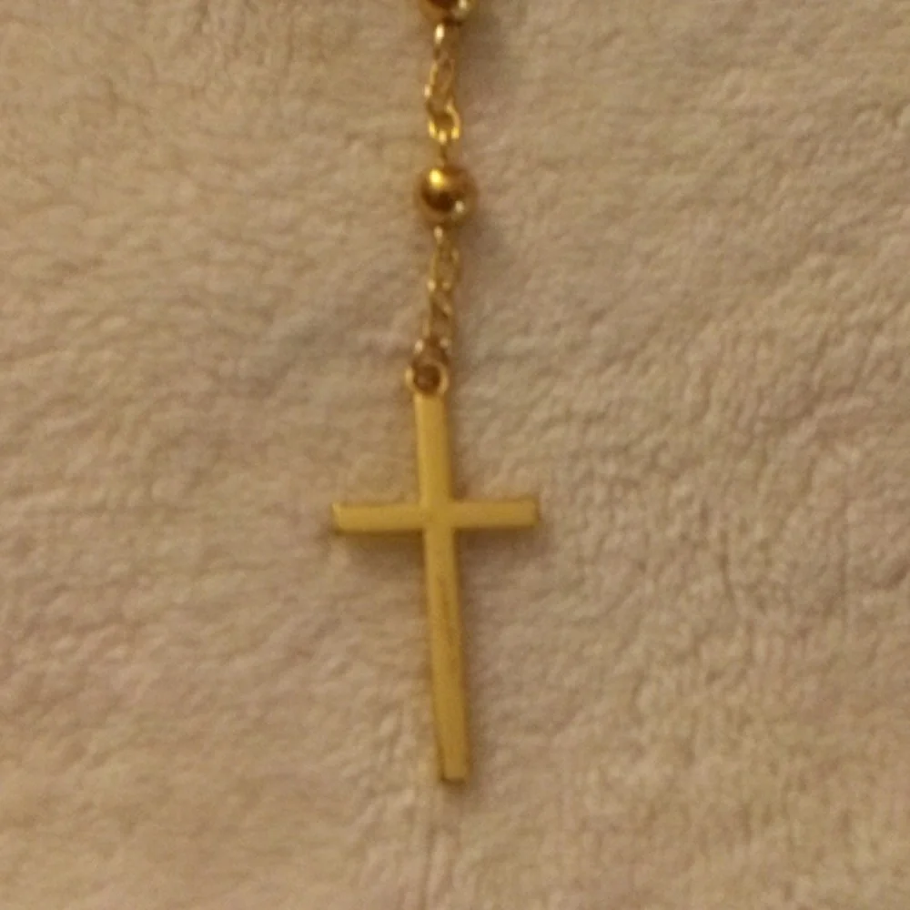 ROSARY BEADS TWO TONE IN COLOR